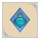 big bamboo blue diamond symbol icon