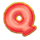 big bass splash 1000 letter q symbol icon