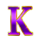 big big horsey fortune k symbol icon