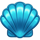 big boat big catch blue clam symbol icon