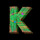 big cat links k symbol icon