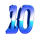 big catch lock 2 spin 10 symbol icon
