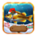 big catch xmas christmas fish symbol icon