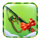 big catch xmas fishing rod symbol icon
