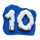 big christmas run 10 symbol icon