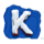 big christmas run k symbol icon