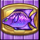 big fin bay powerpoints fish purple symbols icon