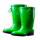 big fisherman fortune rain boots symbol icon