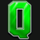 big football bonus q symbol icon
