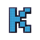 big froot k symbol icon