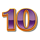 big gains 10 symbol icon