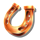 big gains horseshoe symbol icon