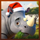 big game christmas christmas rhino symbol icon