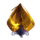 big game christmas golden crystal symbol icon