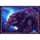 big game christmas purple monster symbol icon