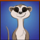 big game meerkat symbol icon