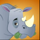 big game rhino symbol icon