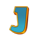big heist j letter symbol icon