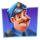big heist policeman symbol icon