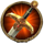 big knights sword symbol icon