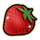 big max super pearls strawberry symbol icon
