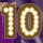 big night 10 symbol icon