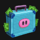 big piggy bank suitcase symbol icon