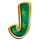 big rich turkeys letter j symbol icon