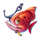 big snapper fish 1 symbol icon