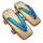 big sumo geta sandals symbol icon