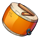 big sumo hand drum symbol icon