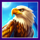 big wild buffalo 2 bald eagle symbol icon