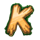 bigfoot fortunes k symbol icon