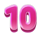 bigger piggy bank 10 symbol icon