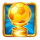 bigger piggy bank soccer trophy symbol icon