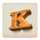 bill and coin k symbol icon