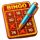 bingo mania bingo card symbol icon