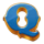 bison moon power combo q symbol icon
