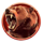 bison moon thunder charge bear symbol icon