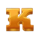 bison moon thunder charge k symbol icon