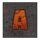 bizarre letter a symbol icon