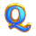 black bullion cash pool q symbol icon