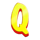 black cat whisper q symbol icon
