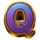 black friday cart craze q symbol icon