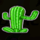 black horse cactus symbol icon