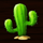 black horse deluxe cactus symbol icon