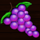 black horse deluxe grapes symbol icon