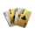 black lounge bell link cards symbol icon