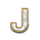 black lounge bell link j symbol icon