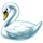 black swan lock 2 spin swan symbol icon